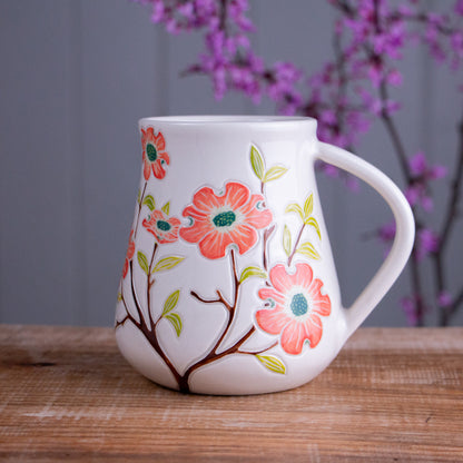 Tall Dogwood Branch Mug #4 [18oz]