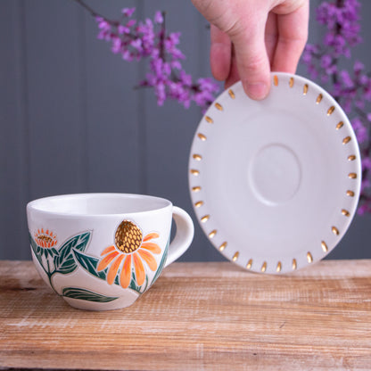 Echinacea Cappuccino Set [8oz]