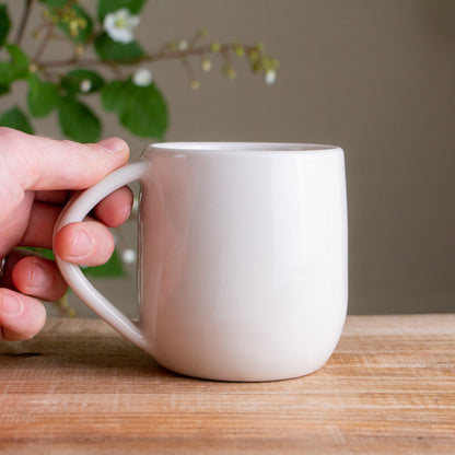 Blue Anemone Botanic Mug