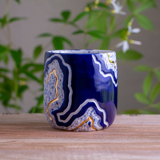 Deep Blue Fade Trail Mug 13oz
