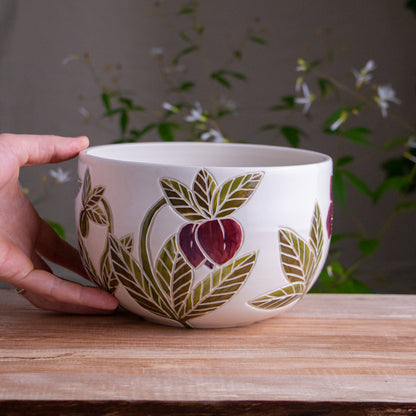 Hellebore Serving Bowl