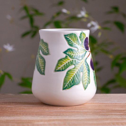 Tall Fig Branch Mug #1 [17oz]