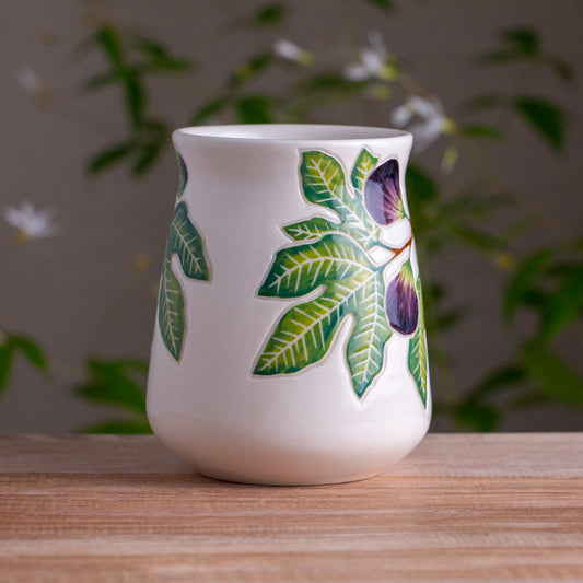 Tall Fig Branch Mug #2 [16oz]