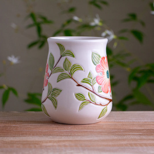 Tall Dogwood Branch Mug #1 [18oz]