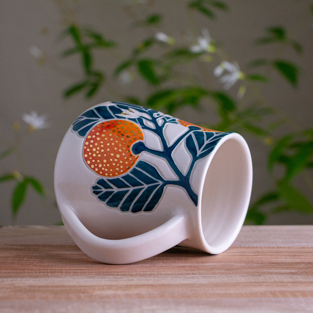 Tall Clementine Mug #1 [17oz]