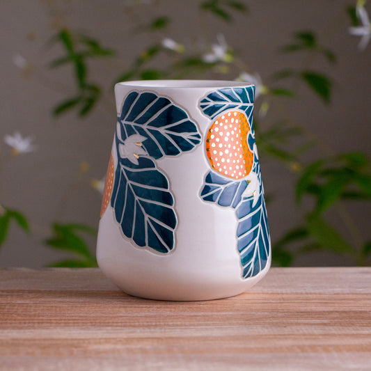 Tall Clementine Mug #2 [18oz]