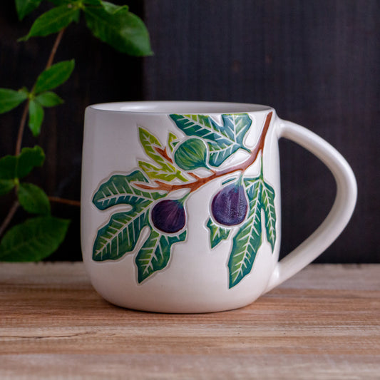 Fig Branch Mug