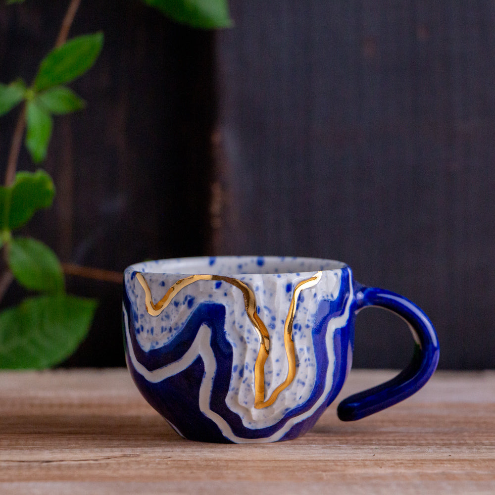 Deep Blue Trail Espresso Cup [3.25oz]