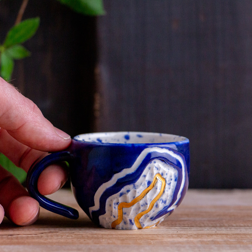 Deep Blue Trail Espresso Cup [3.25oz]