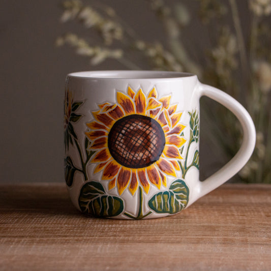 Yellow Sunflower Mug