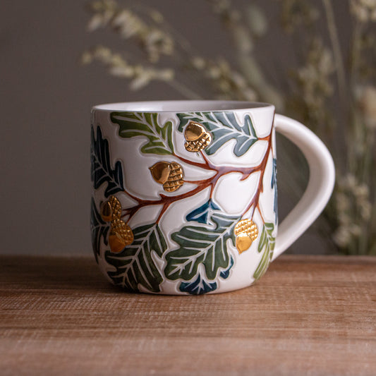 Oak Branch Mug 14-15oz
