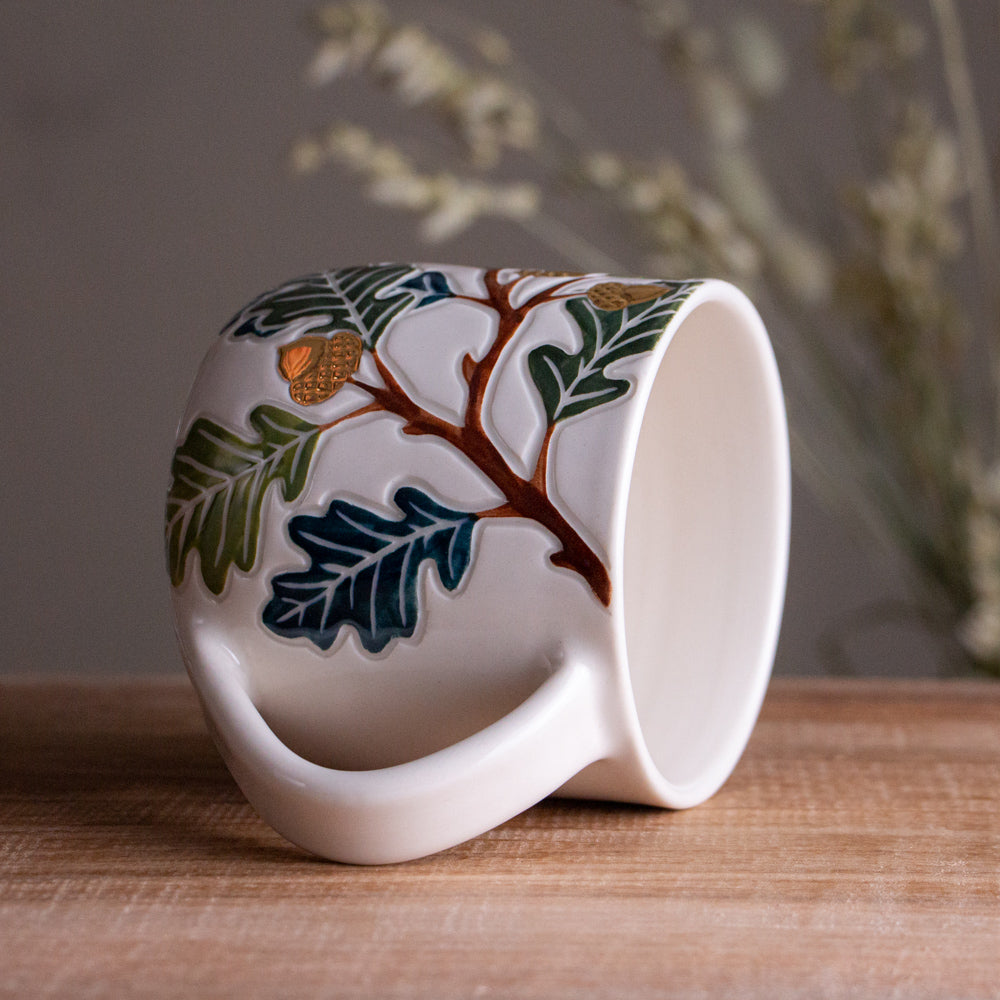Oak Branch Mug 14-15oz