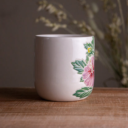 Hibiscus Botanic Mug