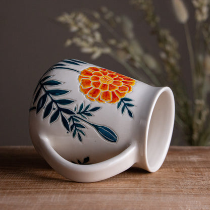 Tall Marigold Mug #1 [18oz]