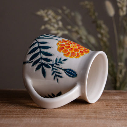 Tall Marigold Mug #2 [20oz]
