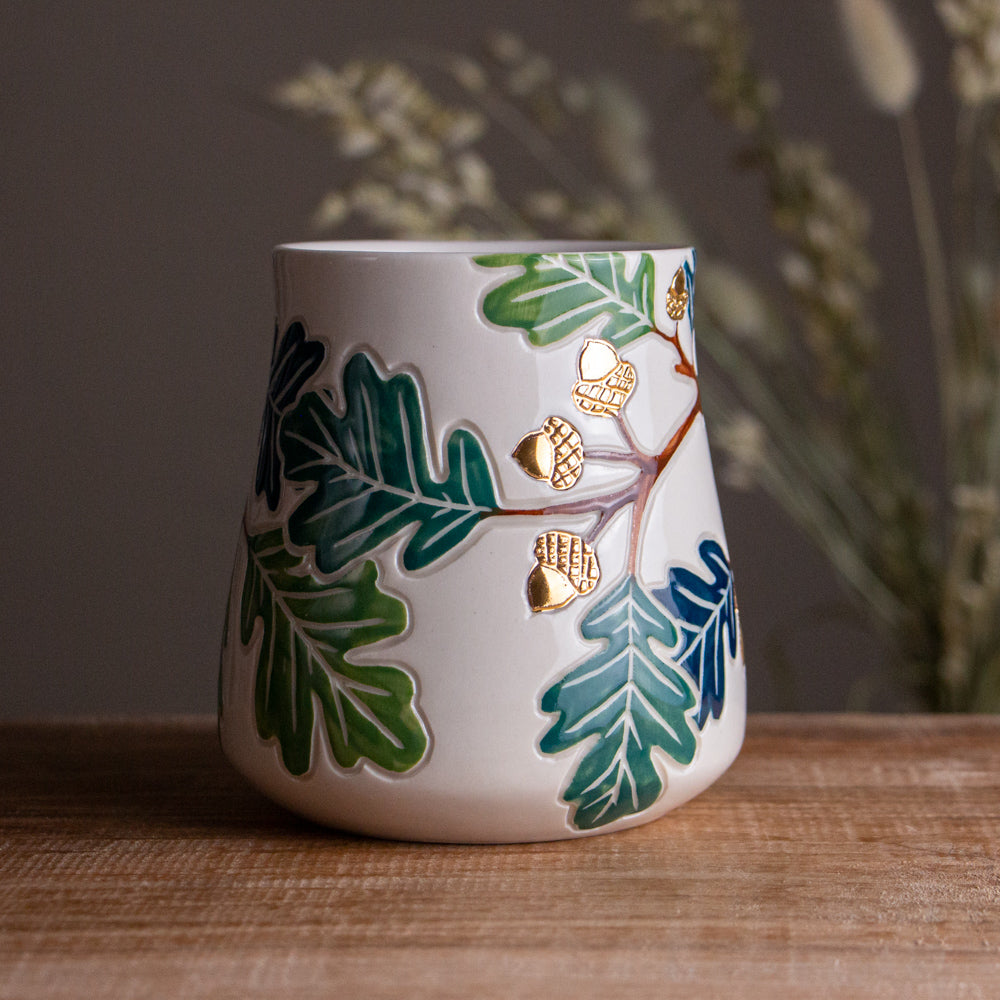 Tall Oak Branch Mug #2 [18oz]