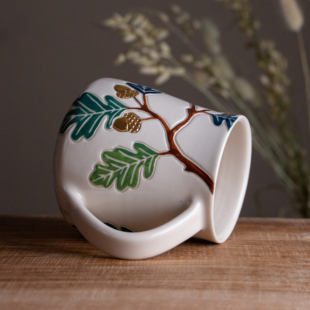 Tall Oak Branch Mug #2 [18oz]