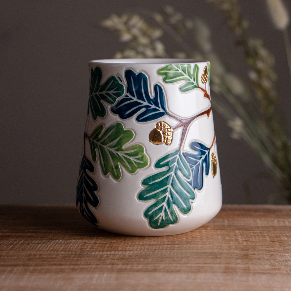 Tall Oak Branch Mug #1 [18oz]