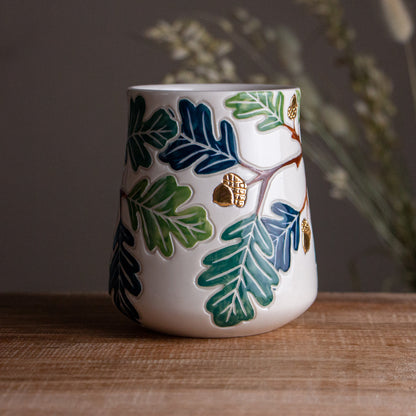 Tall Oak Branch Mug #1 [18oz]