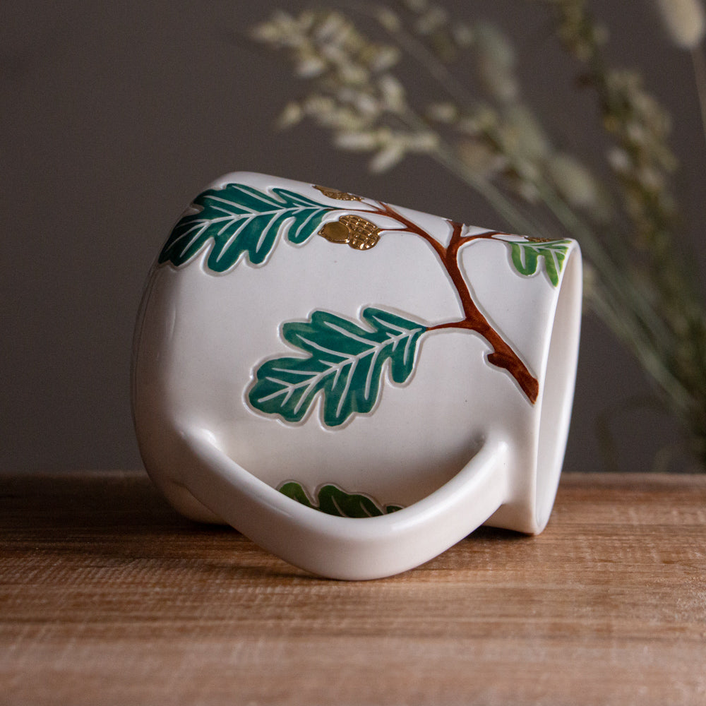 Tall Oak Branch Mug #1 [18oz]