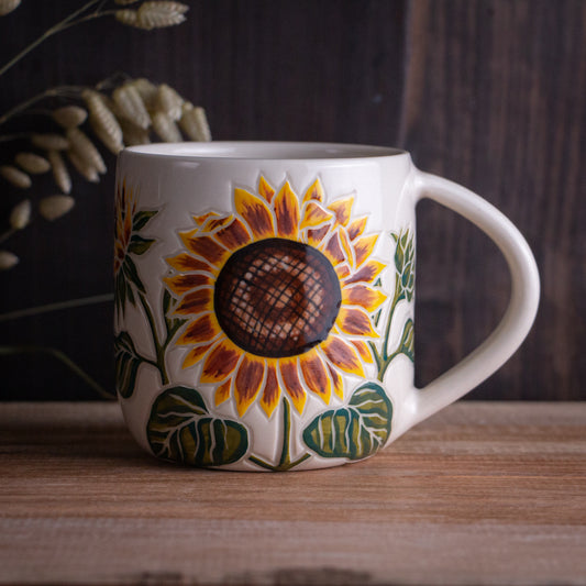 Yellow Sunflower Mug