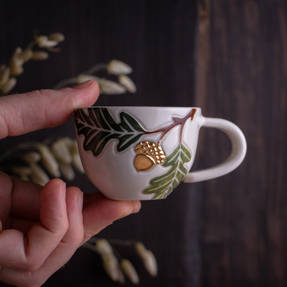 Oak Branch Espresso Cup #1 [3oz]