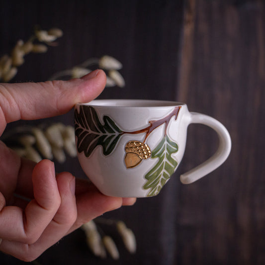 Oak Branch Espresso Cup #2 [3.5oz]