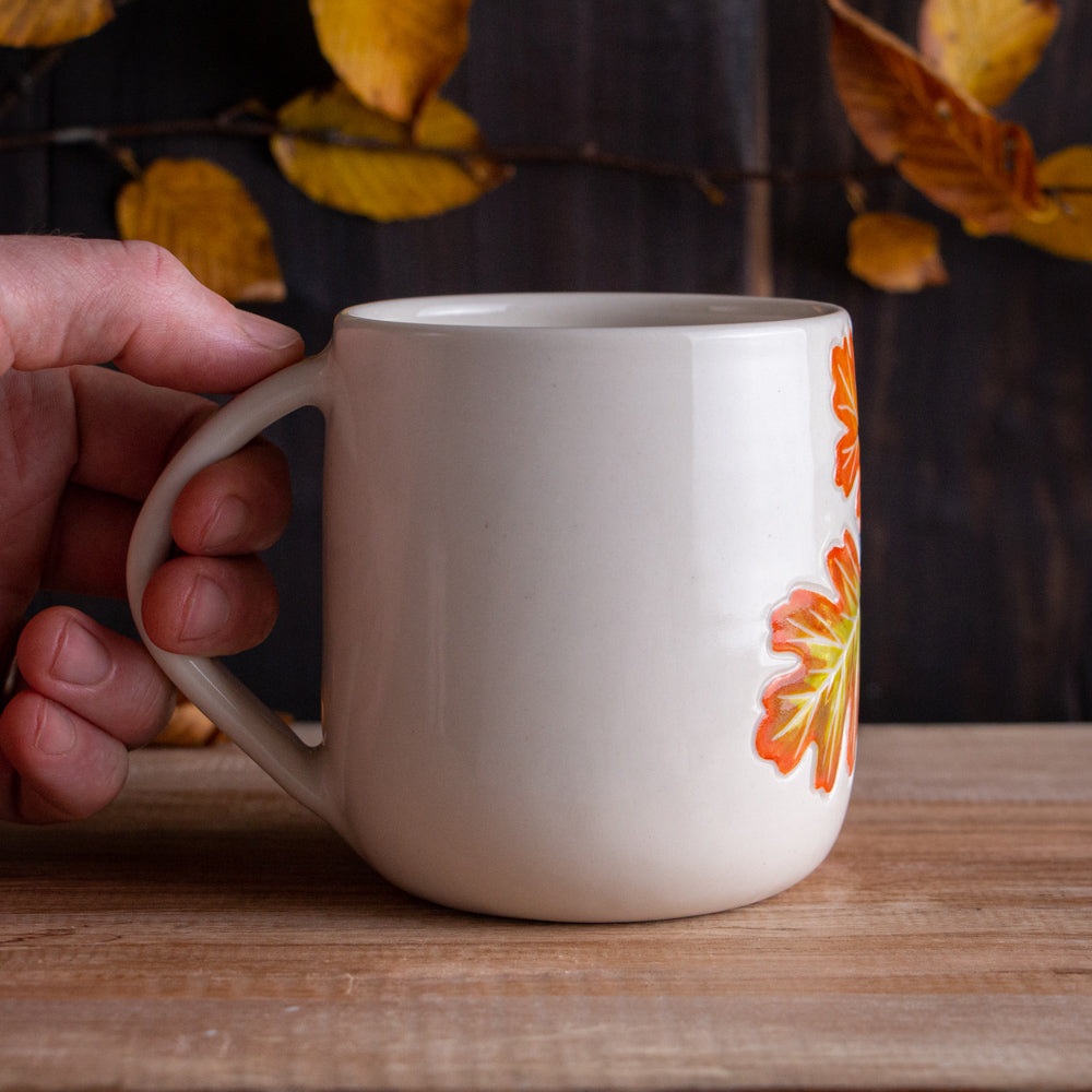 Autumn Oak Branch Mug