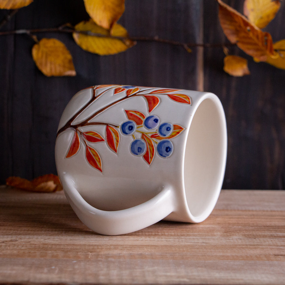 Autumn Blueberry Mug