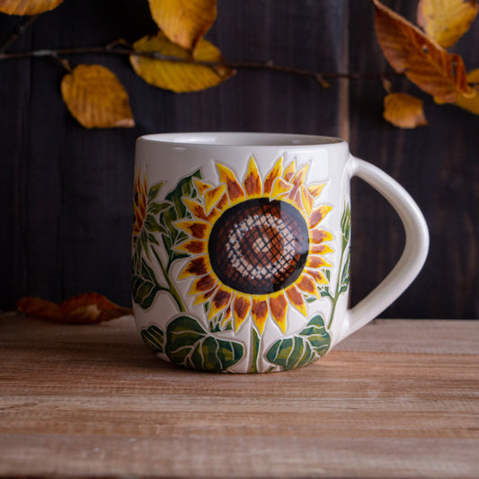 Yellow Sunflower Mug