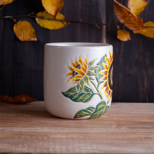 Yellow Sunflower Mug