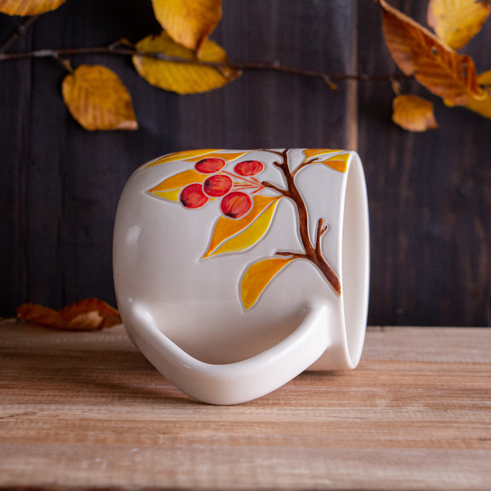 Crab Apple Botanic Mug 16-17oz