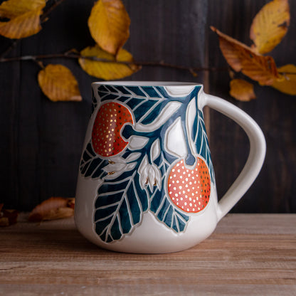 Tall Clementine Mug #3 [19oz]