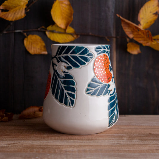 Tall Clementine Mug #3 [19oz]