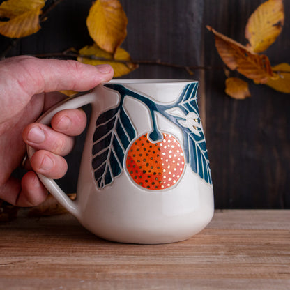 Tall Clementine Mug #3 [19oz]