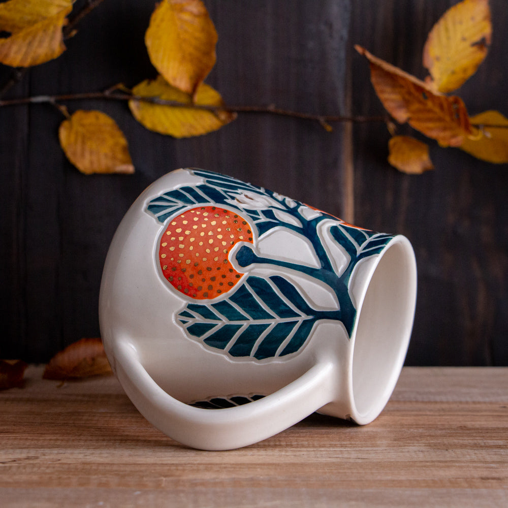 Tall Clementine Mug #3 [19oz]