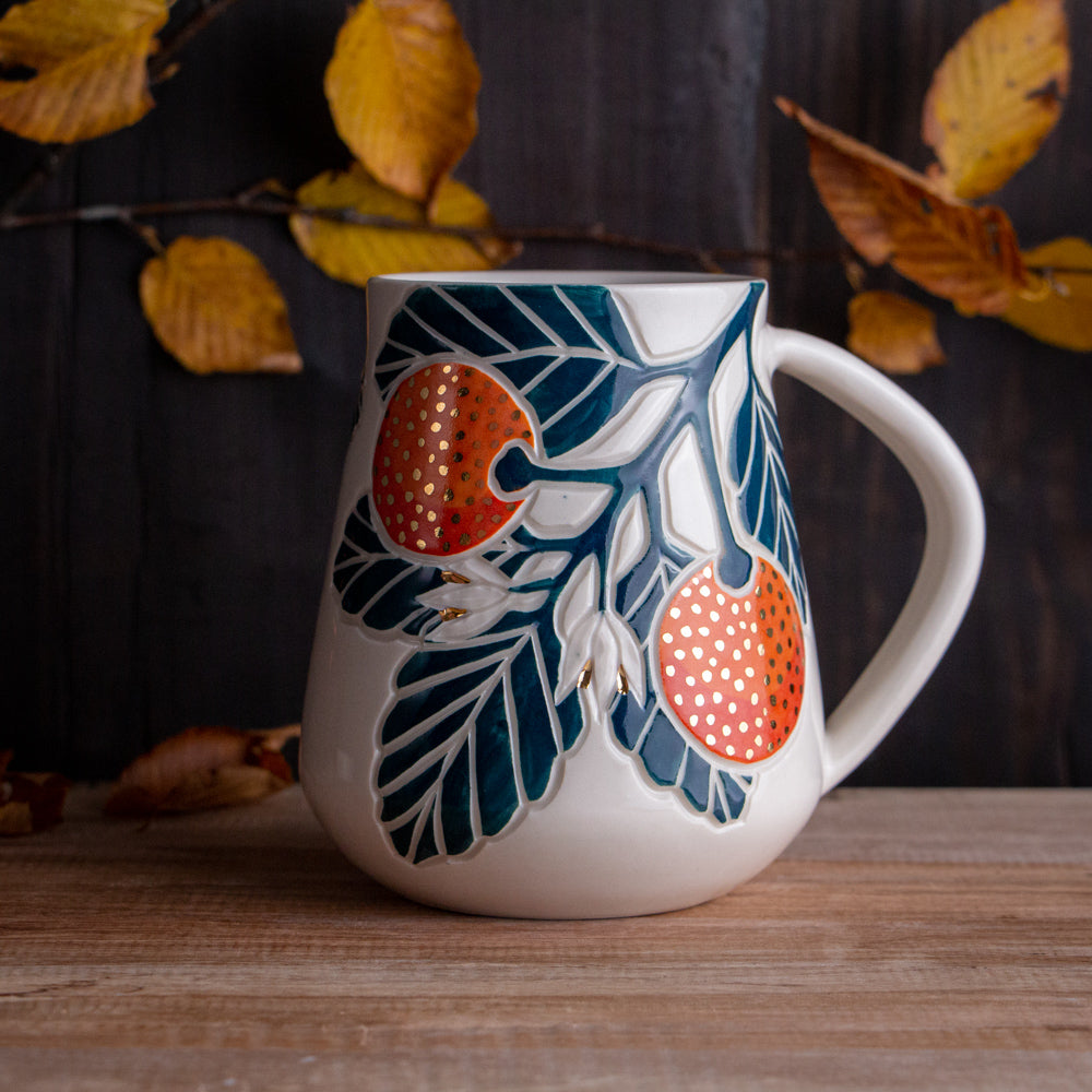 Tall Clementine Mug #4 [20oz]