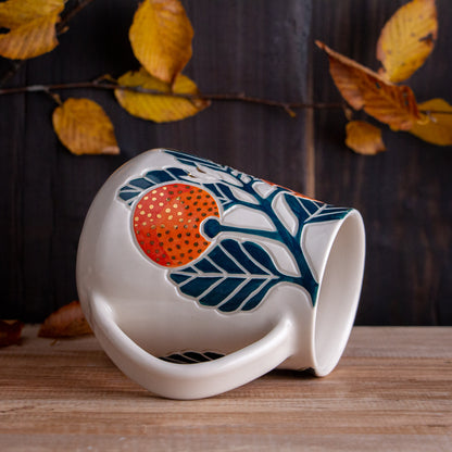 Tall Clementine Mug #4 [20oz]
