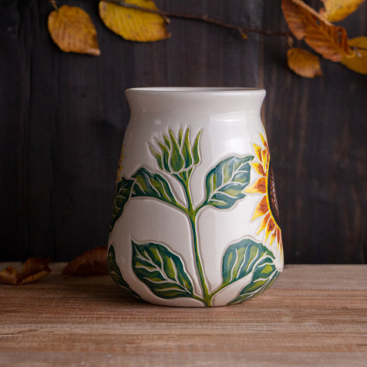Tall Sunflower Mug #1 [21oz]