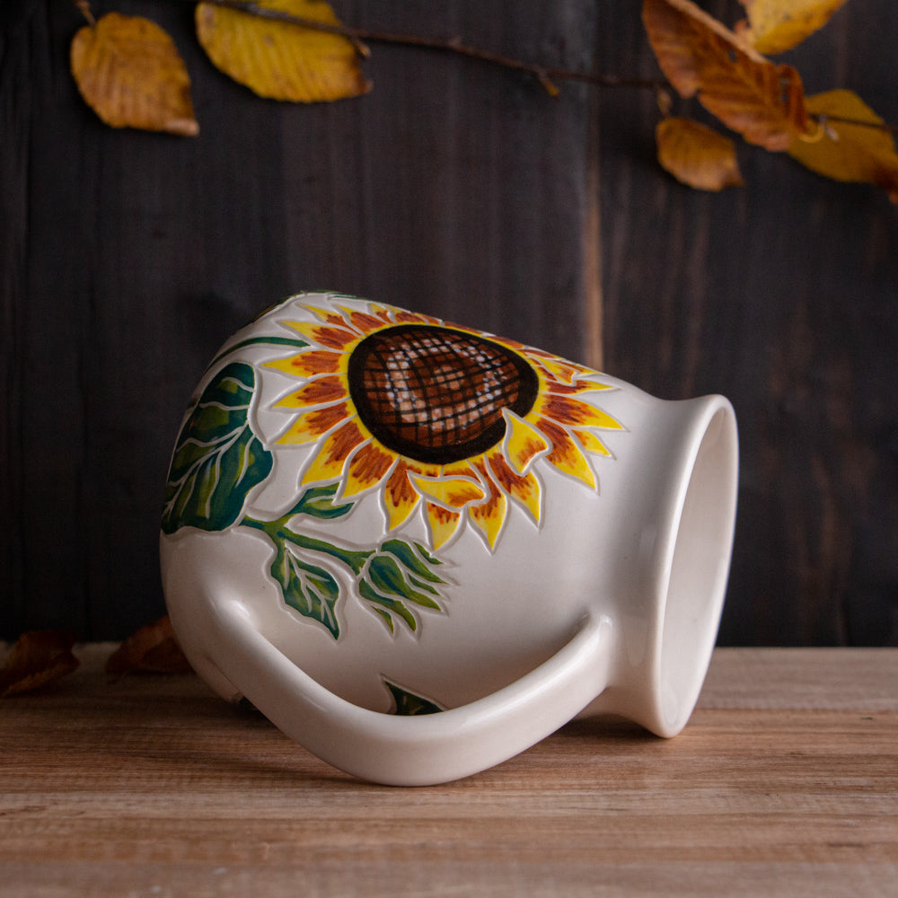 Tall Sunflower Mug #1 [21oz]