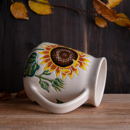 Tall Sunflower Mug #1 [21oz]