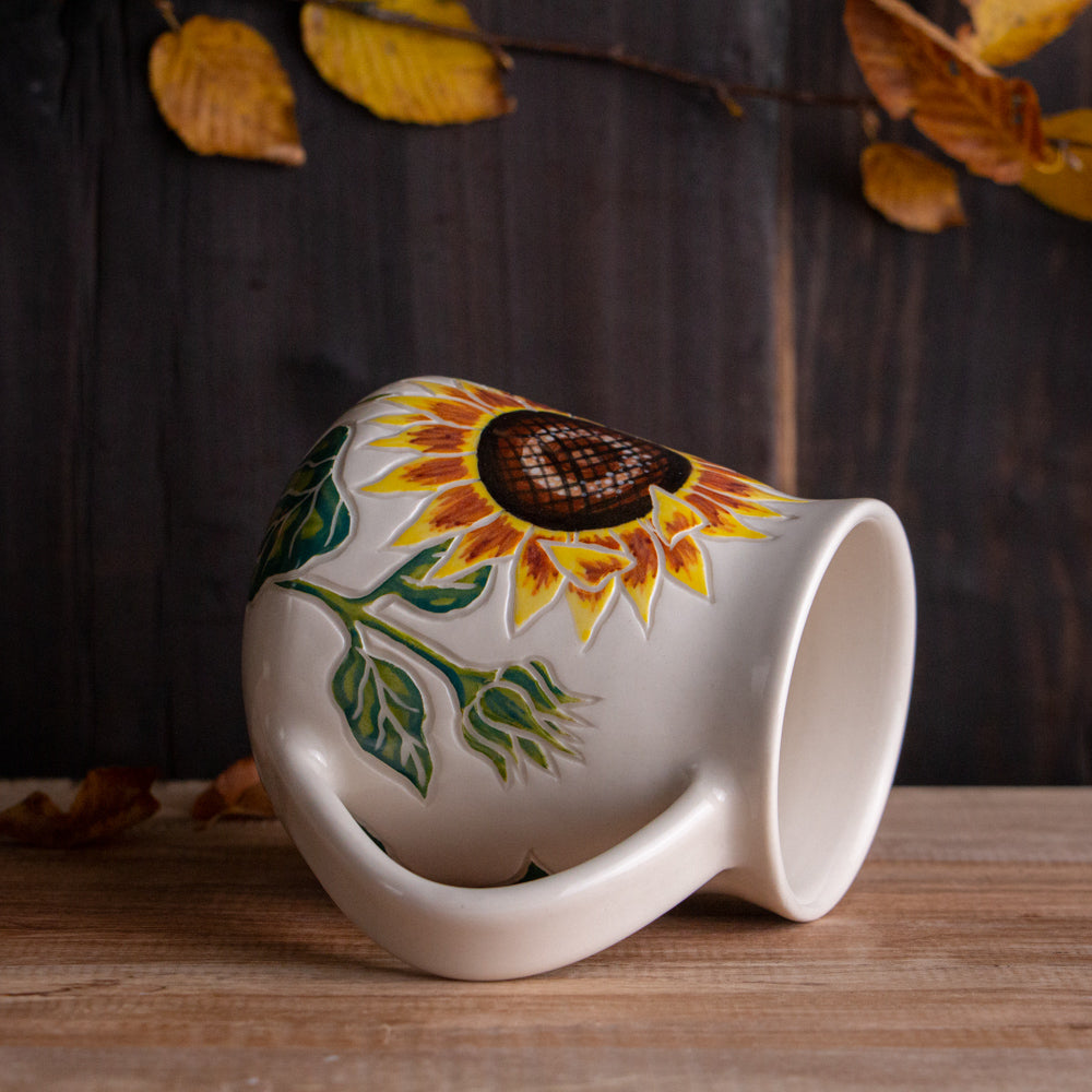 Tall Sunflower Mug #2 [17oz]