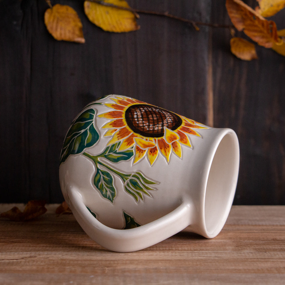 Tall Sunflower Mug #3 [20oz]