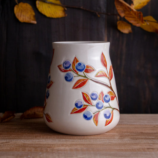 Tall Autumn Blueberry Mug #1 [19oz]