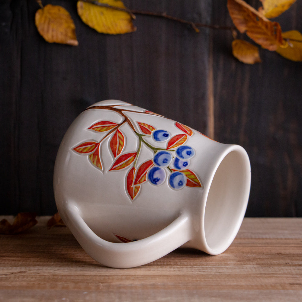 Tall Autumn Blueberry Mug #1 [19oz]