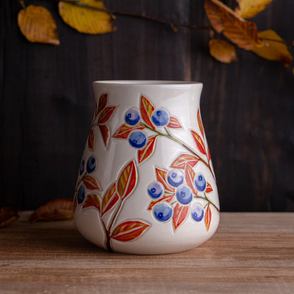 Tall Autumn Blueberry Mug #2 [19oz]