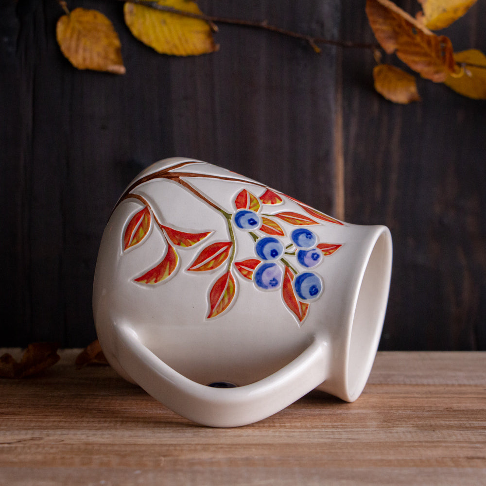 Tall Autumn Blueberry Mug #2 [19oz]
