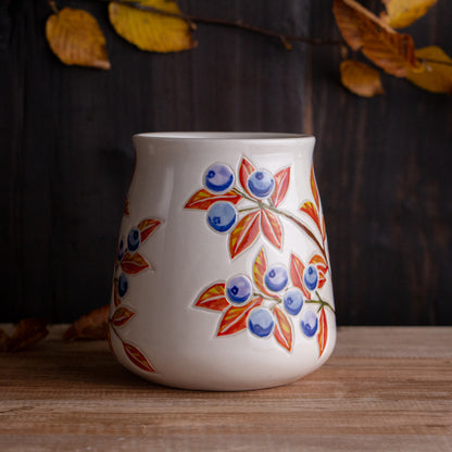 Tall Autumn Blueberry Mug #4 [20oz]