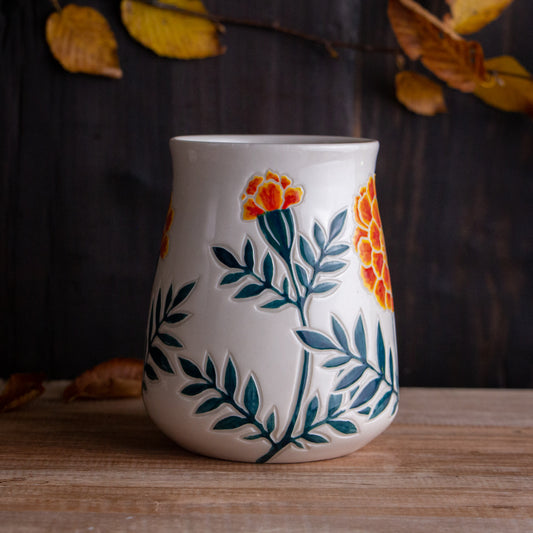 Tall Marigold Mug #1 [19oz]