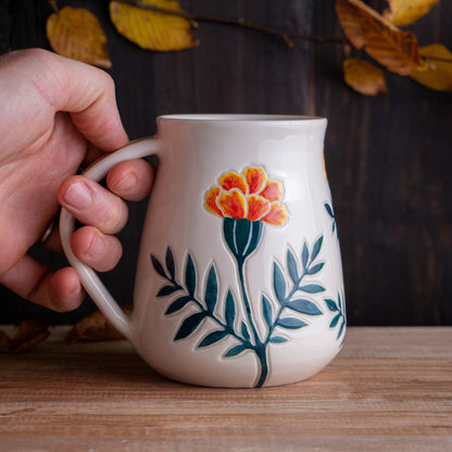 Tall Marigold Mug #1 [19oz]